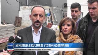 Ministrja e kultures per vizite ne Gostivar