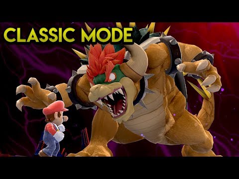 Super Smash Bros. Ultimate: Classic Mode 9.9 Intensity [Mario Gameplay]
