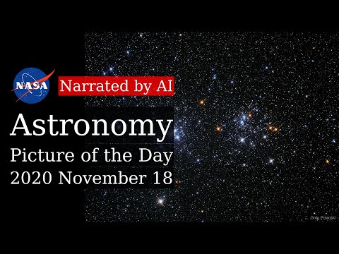 APOD: 2020-11-18 - A Double Star Cluster in Perseus (Narrated by Salli)
