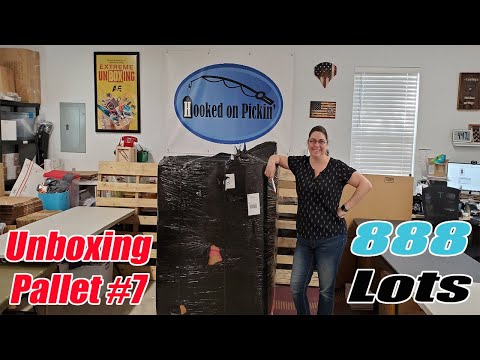 Pallet 7 888 Lots Unboxing - Mopping our way to profits - What did I find in this pallet? -Reselling