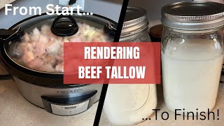 DIY: Rendering Your Own Beef Tallow From Start To Finish