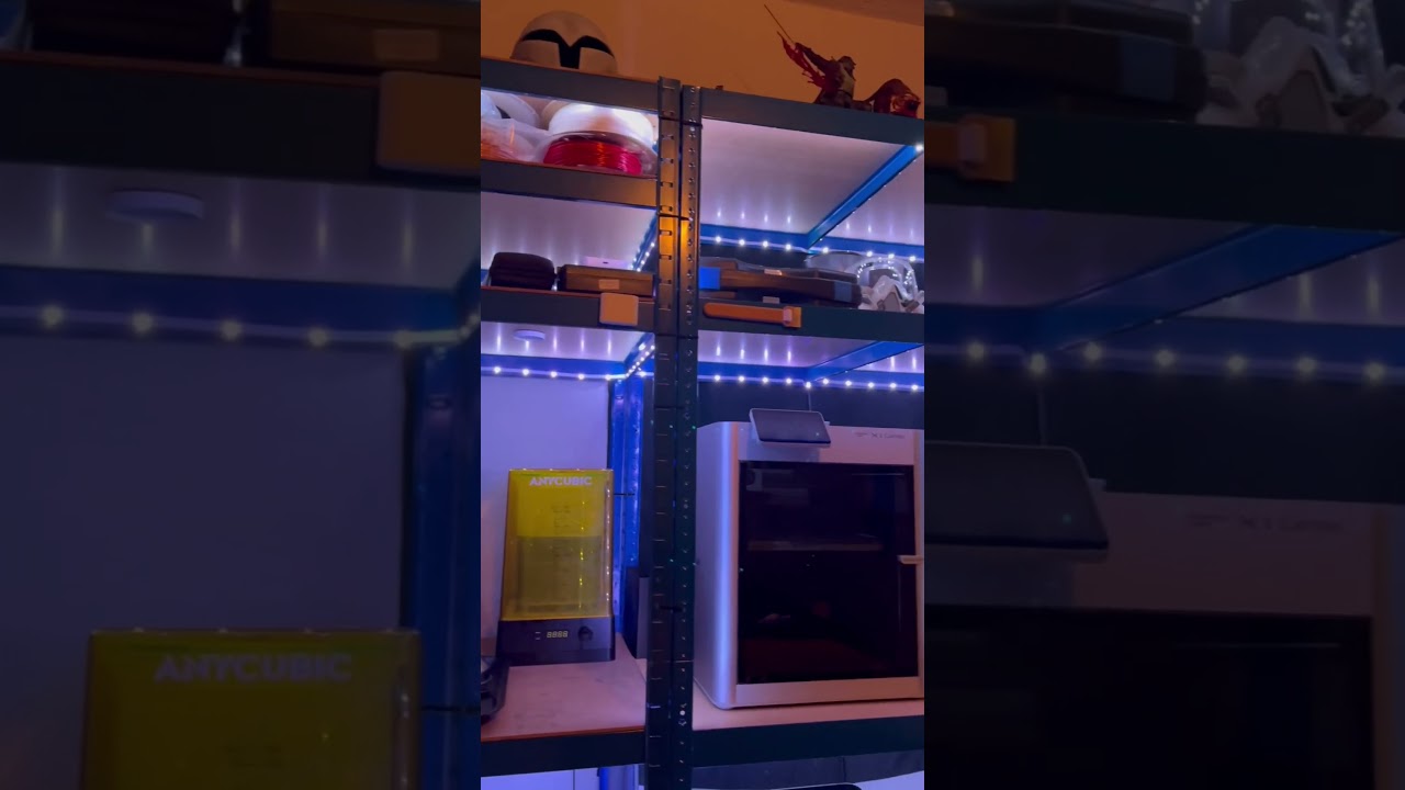 My new 3D printing setup #3dprinting #fyp #youtubeshorts #shorts #foryou