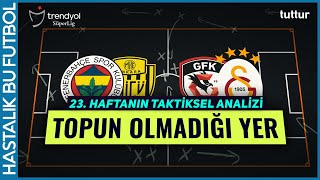TOPUN OLMADIĞI YER | Trendyol Süper Lig 23. Hafta Taktiksel Analiz