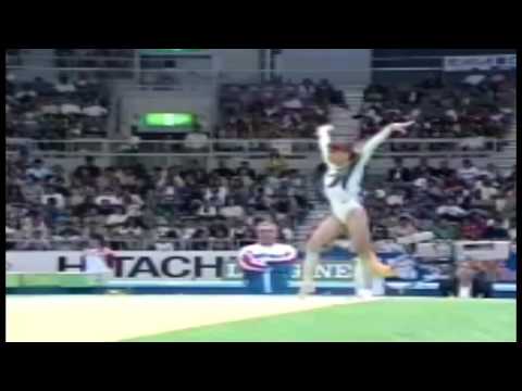 Yelena Produnova Floor 1995 SABAE