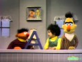Classic Sesame Street Ernie Shola Bert Letter A