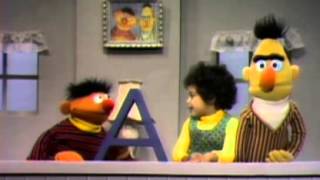 Classic Sesame Street   Ernie Shola Bert Letter A