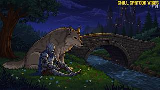 Get some rest, traveler... The giant wolf protects you