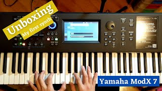 Video thumbnail for Unboxing my first synth | Yamaha MODX7 by JLoh plays 🎹🎸