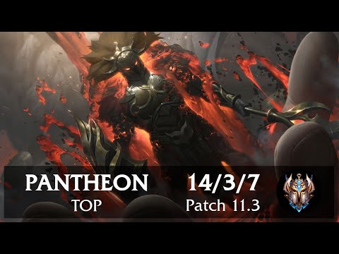 Pantheon Top vs Kalista | Pinoy Challenger Replay Patch 11.3