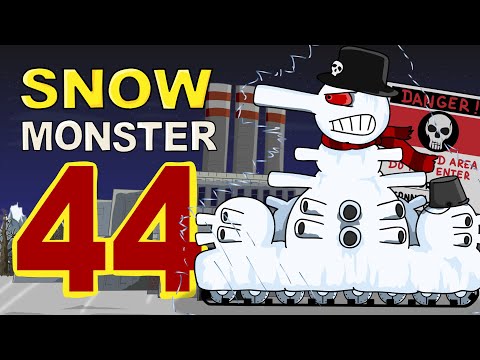Snow Monster 44 - Cartoons about tanks