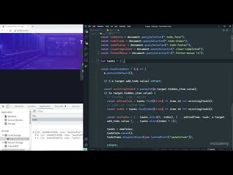 Todo App | Filter tasks | JavaScript Only Part 6