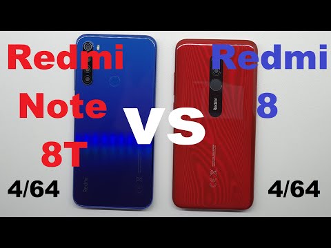 Redmi Note 8T vs Redmi 8 - SPEED TEST + multitasking - Which is faster!?