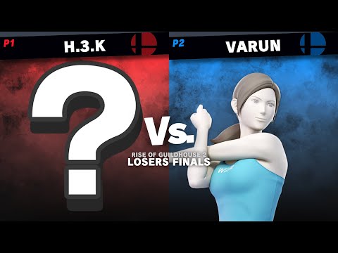 Varun (Wii Fit Trainer) vs H3K (Mii Swordfighter) - Losers Finals Rise of Guildhouse 2