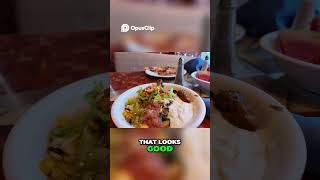 Mexican Food Feast! Pizza, Burrito Bowl & Dessert! On Carnival Dream #shorts