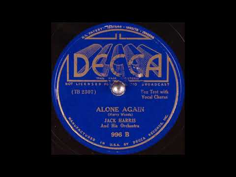 Jack Harris & his orchestra - Alone Again (1936)