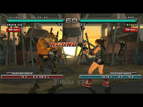 44_2 King vs Asuka Kazama Ryona - Tekken 5 Dark Resurrection PS3 HD 2022 ( Uchiha x24 )