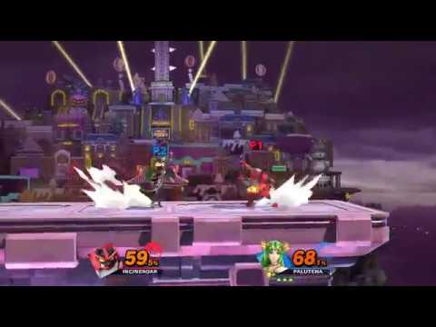 Incineroar vs. Palutena - close game!