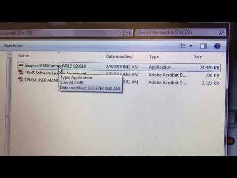 How to Update the Snap-on® TPMS4