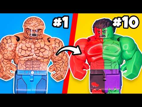 Unboxing FAKE LEGO MARVEL Big Figs...