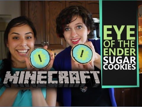 Minecraft Eye of the Ender Cookies - Quake N Bake