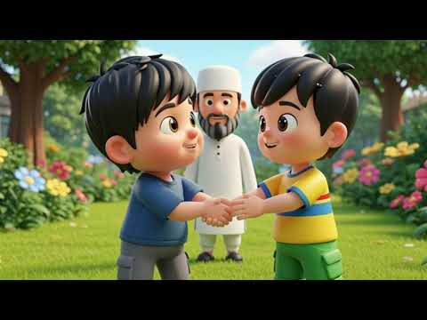 Tiny Tales of Islam: Don’t Fight! | Islamic Story for Children | Aqib and Salman fight | cartoon |