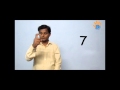 Numbers in Indian Sign Language