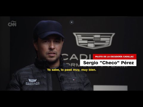 🚨EXCLUSIVO🚨 Sergio Checo Pérez em entrevista para a CNN.