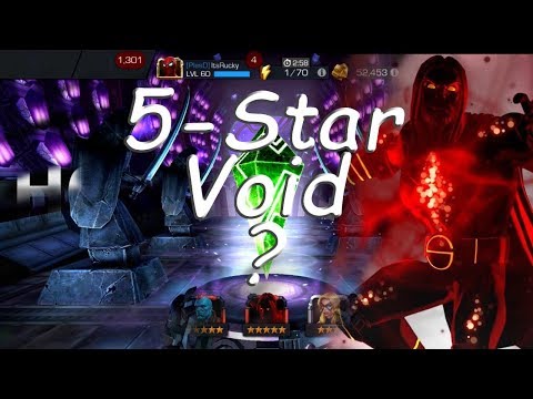 1 x Singularity Crystal Opening (Void Grandmaster Featured) - Marvel Contest of Champions