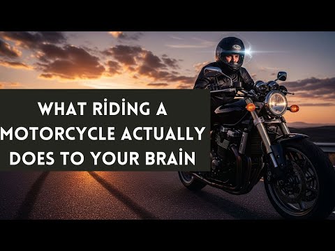 What Riding a Motorcycle Actually Does to Your Brain