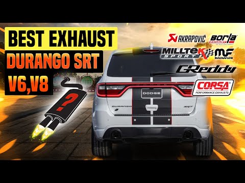 Dodge Durango SRT Exhaust Sound V6 V8 🔥 Review,Upgrade,Mods,Stock,Rev,Corsa,Magnaflow,Compilation +