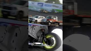 Closer look on the undercarriage of the sports car while driving &amp; drifting 🔥