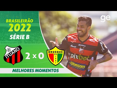 Gols e lances de Ituano x Brusque