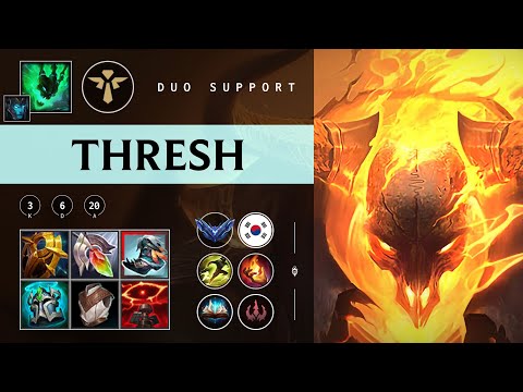 Thresh Support vs Heimerdinger - KR Diamond Patch 25.23