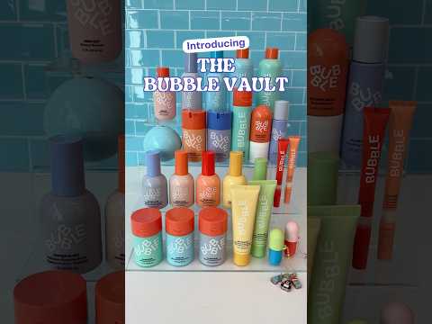 The Bubble Vault contains TWENTY-SIX products, AKA every. single. Bubble. product. hellobubble.com