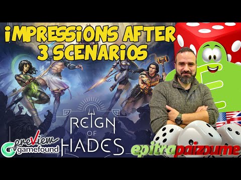 Reign of Hades - Impressions After 3 Scenarios (SPOILERS) - A Preview Video (EN) by Epitrapaizoume