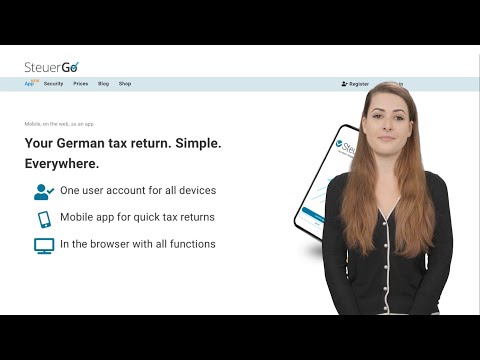 Step by step through the tax return with SteuerGo