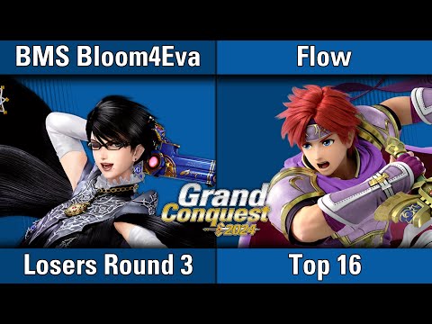 GRAND CONQUEST 2024 Top 8 - BMS | Bloom4Eva (Bayonetta) v Flow (Roy) - Losers Eighths