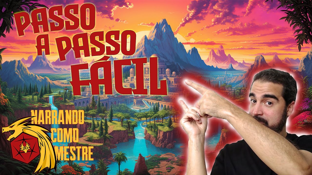 O ciclo do RPG - Básico de como mestrar - NARRANDO COMO MESTRE 02