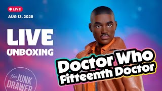 LIVE Unboxing of The Fifteenth Doctor Barbie Doll #doctorwho