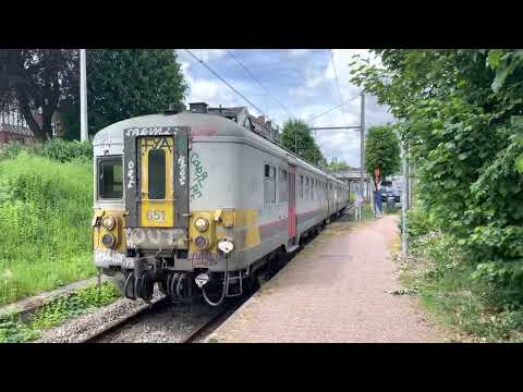 euregioAIXpress (RE 29/L 09) bei der Ankunft in Spa Géronstère