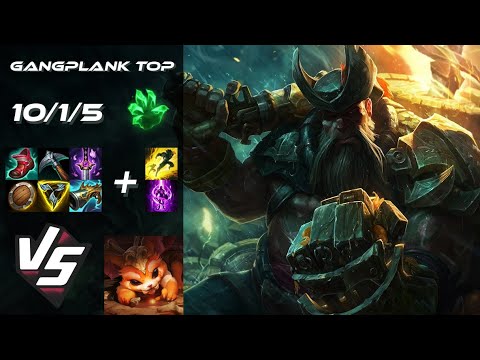 TOP Gangplank vs Gnar - EU Challenger Patch 14.22