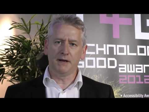 Steve Ball, CEO of Cloud 9, who sponsored a 2012 Tech4Good Award