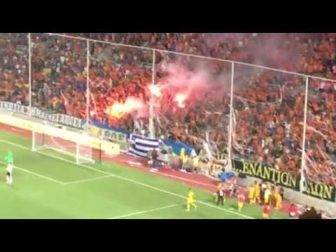 Πανηγυρισμοί ΑΠΟΕΛ - Rosenborg