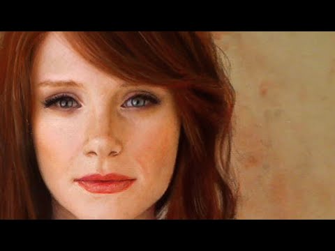 Claire from Jurassic World – Charcoal Portrait Drawing