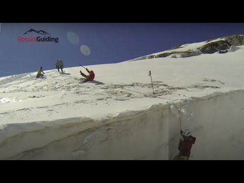 Climber Pulls Down Team in Crevasse Fall