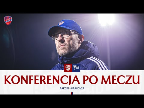 Konferencja prasowa po meczu Raków Częstochowa - Cracovia