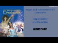 Imposible It S Possible Brandy Whitney Houston Nightcore