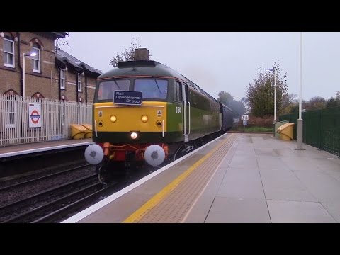 Freightliner 47830 "Beechings Legacy" (D1645) drags a Barrier @ Clapham High Street