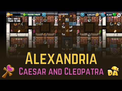 Alexandria - #1 Caesar and Cleopatra - Diggy's Adventure