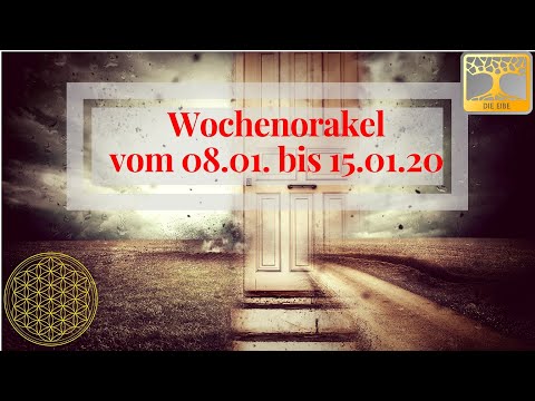 Wochenorakel vom 08.01. bis 15.01.20 / Vollmond / Saturn Pluto Konjunktion